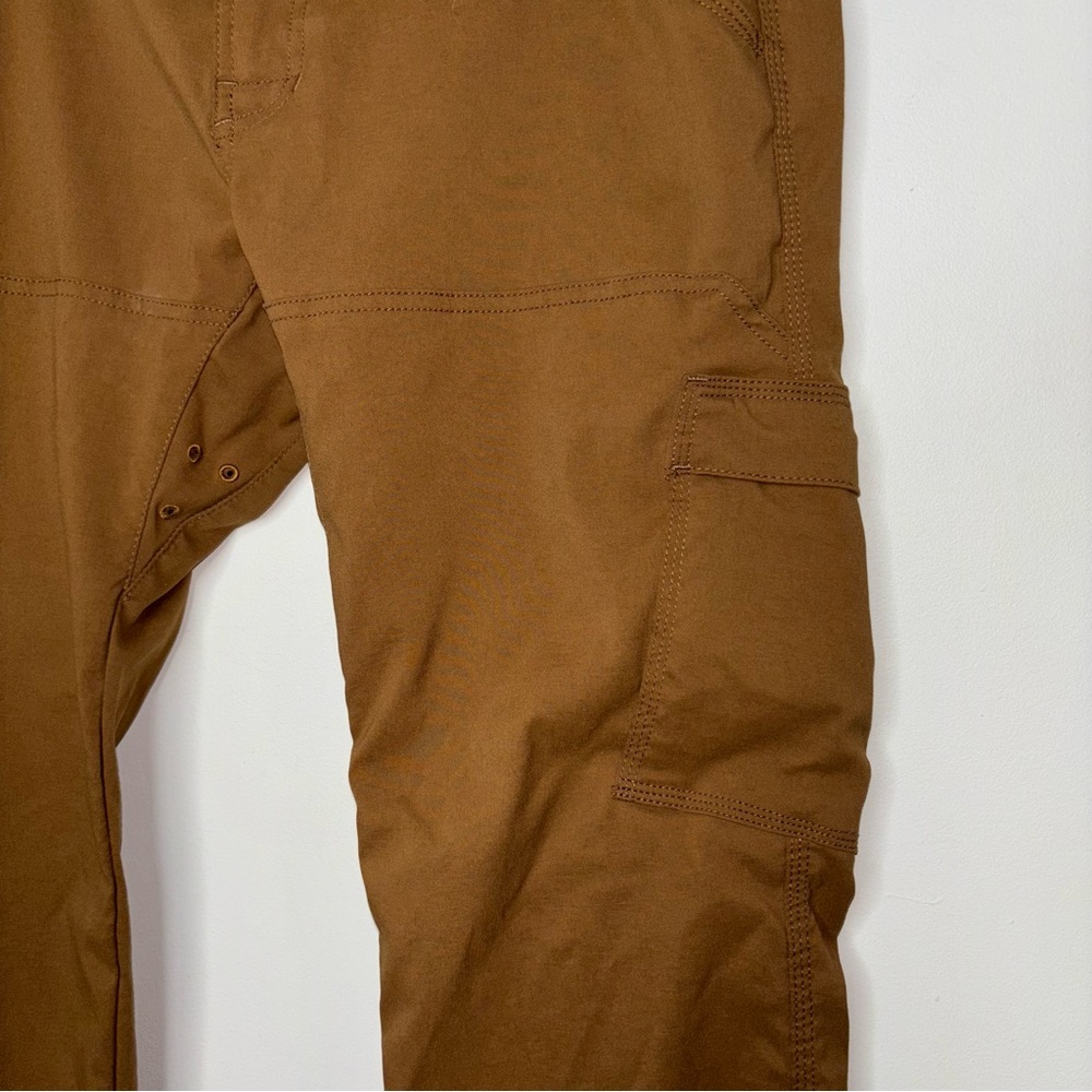 Prana Stretch Zion Pants Men 32x32 Brown Chino Performance Hiking Gorpcore - Picture 4 of 14